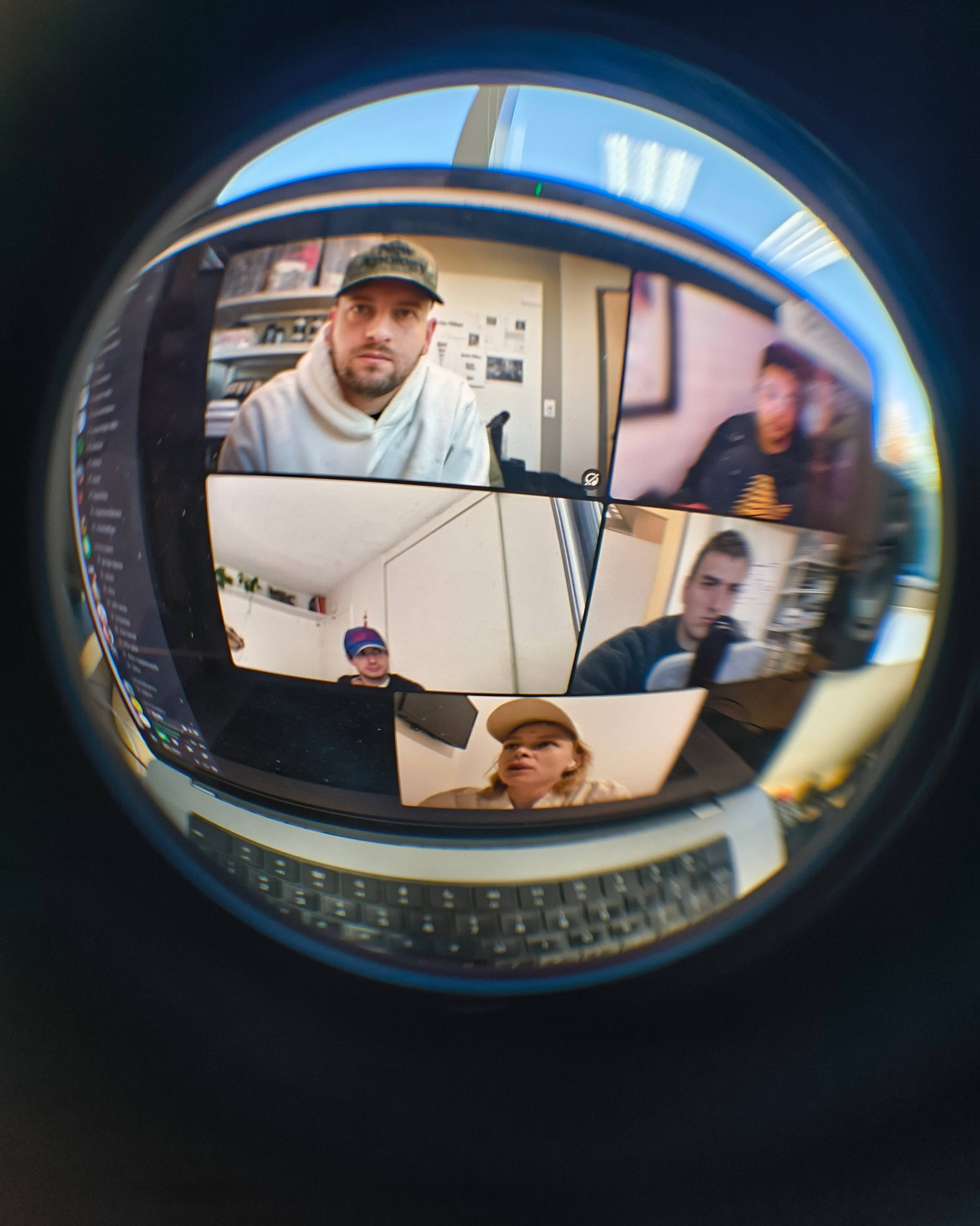 Discord calls with the crew