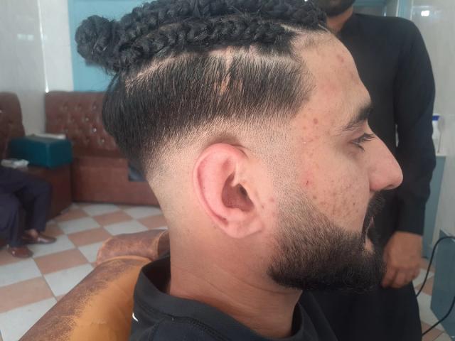 Fade with length left on top
