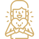 gold guaranteed quality service icon