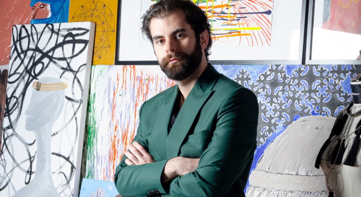 Designer Zaid Farouki showcases Middle Eastern culture through fashion at ME Dubai