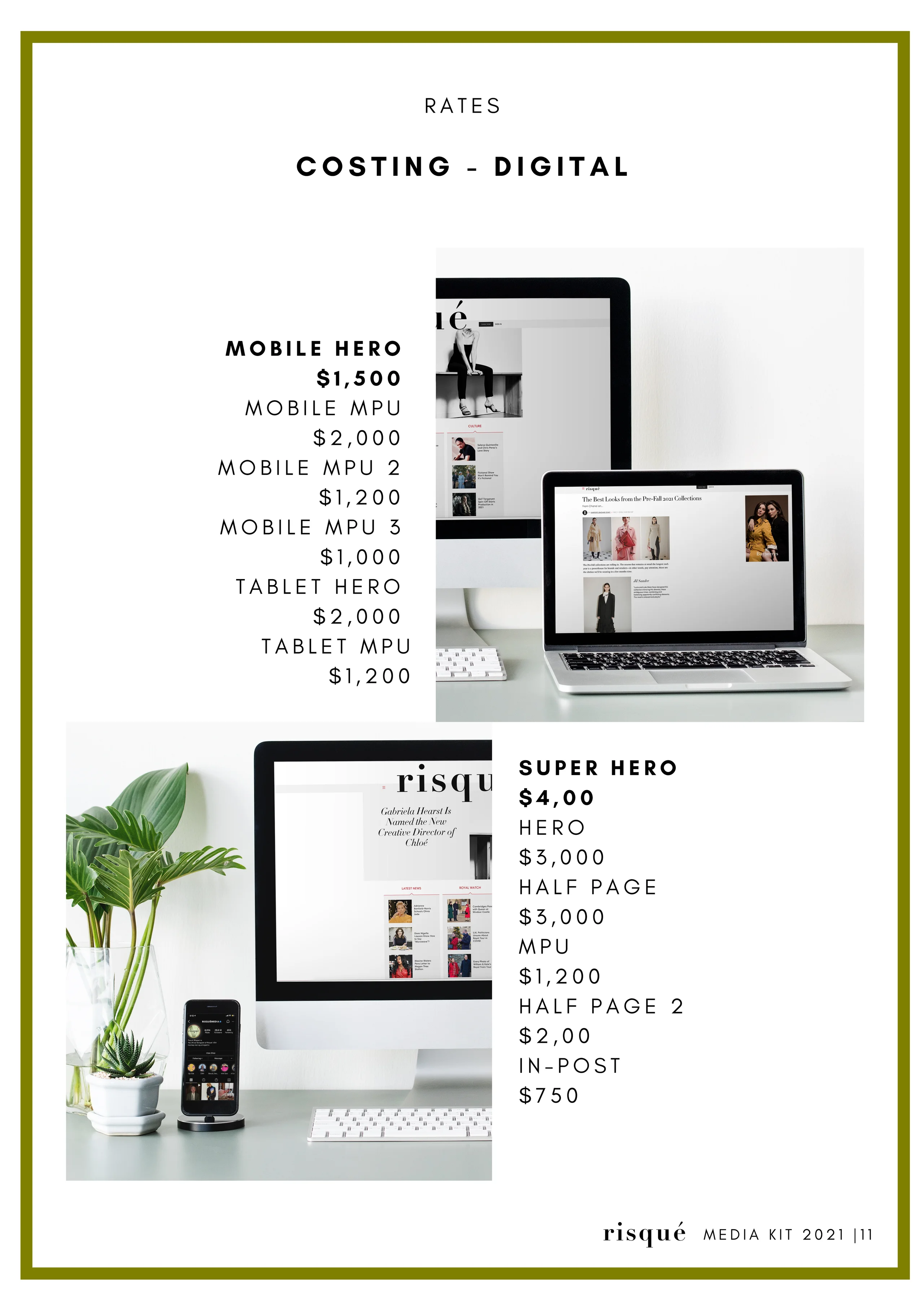 Media Kit Designing