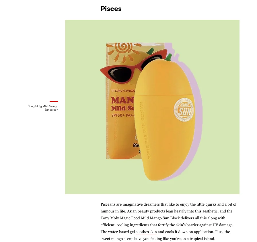 Graphics for Vogue.in