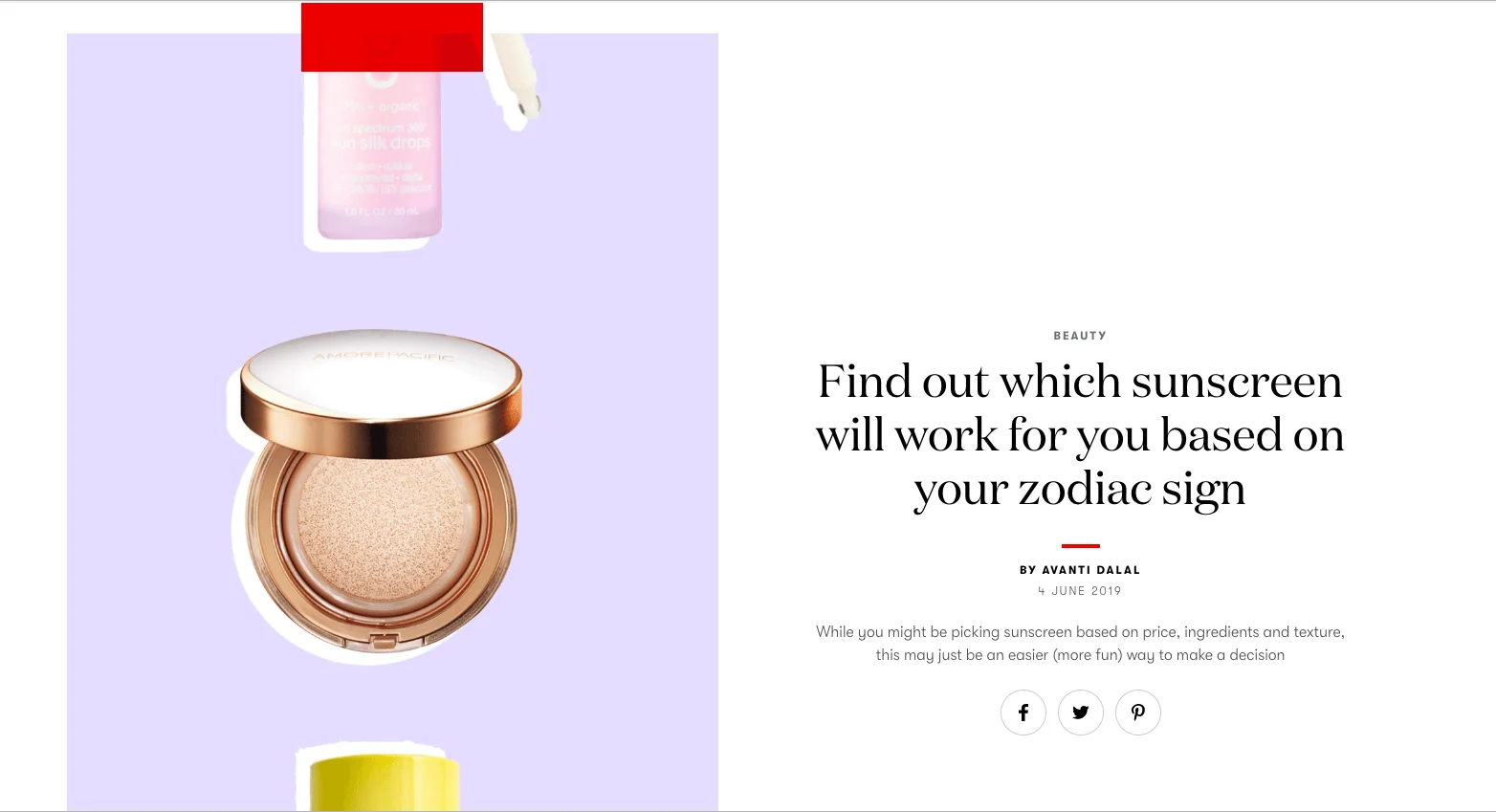 Graphics for Vogue.in