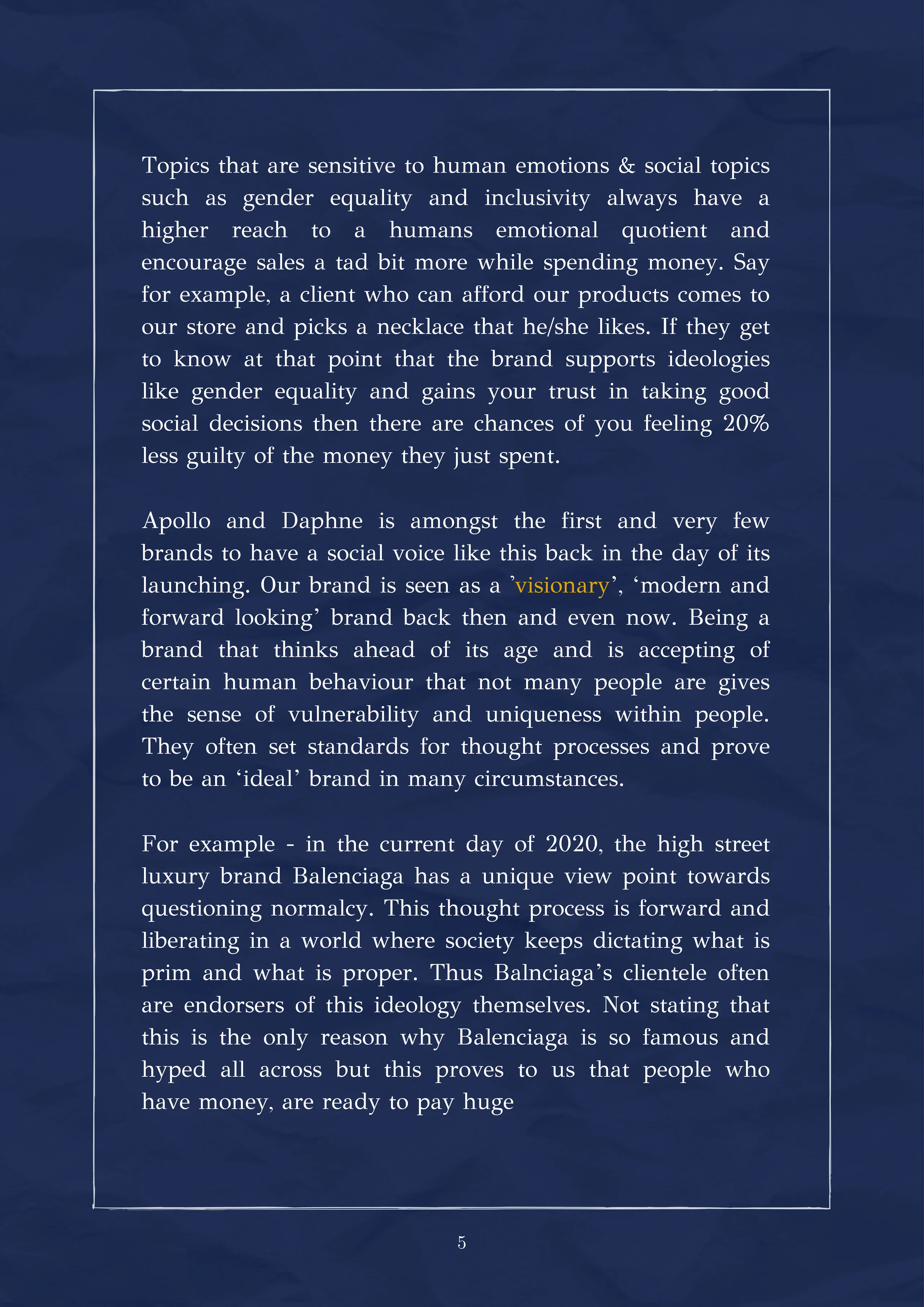 Luxury Brand Designing