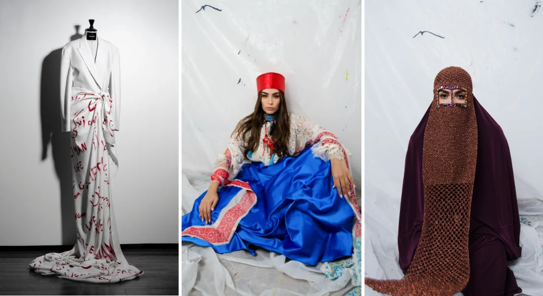 Designer Zaid Farouki showcases Middle Eastern culture through fashion at ME Dubai