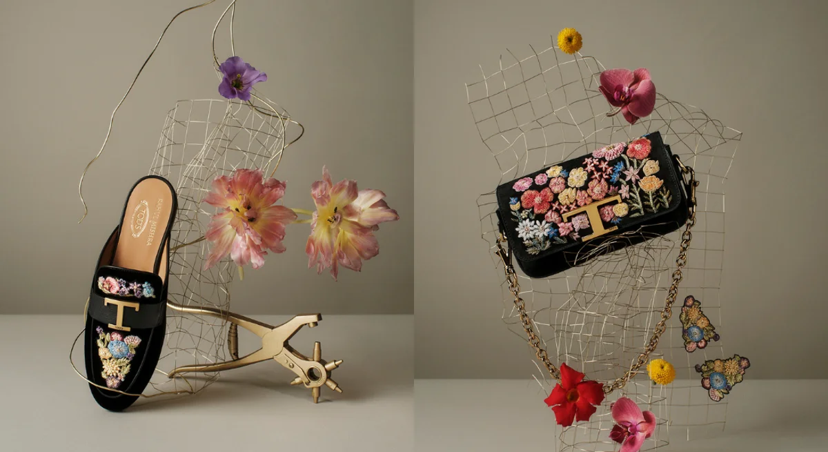 Maximalism has entered the chat with the Tod’s X Rahul Mishra collaboration