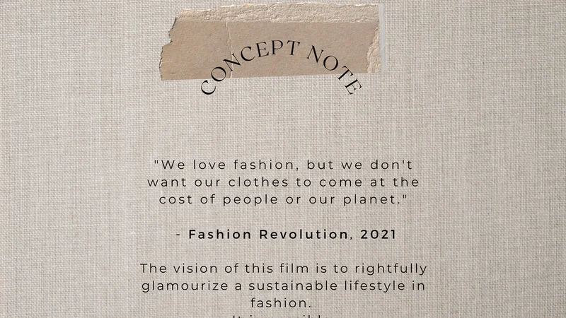 Fashion Film Production