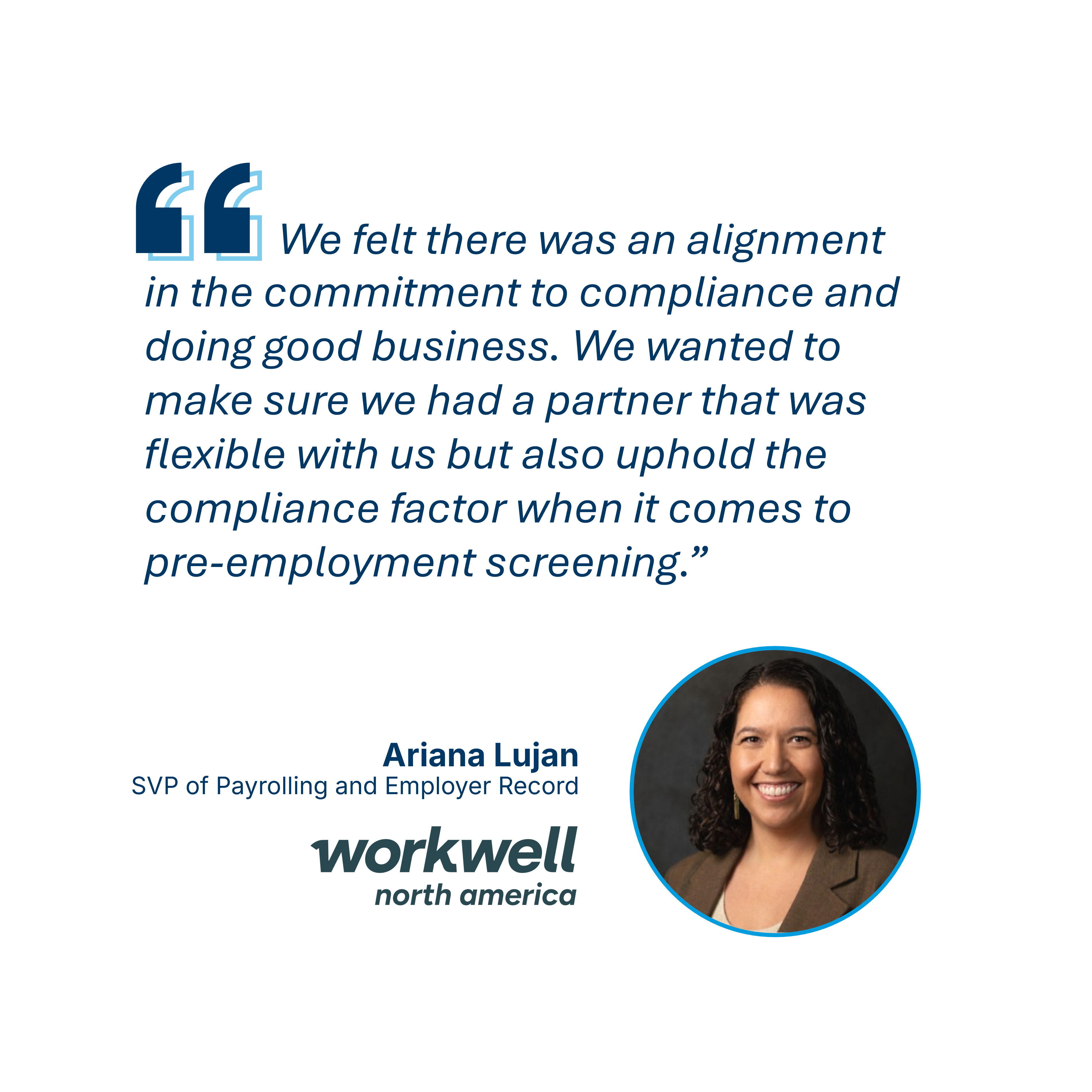 Workwell North America Quote