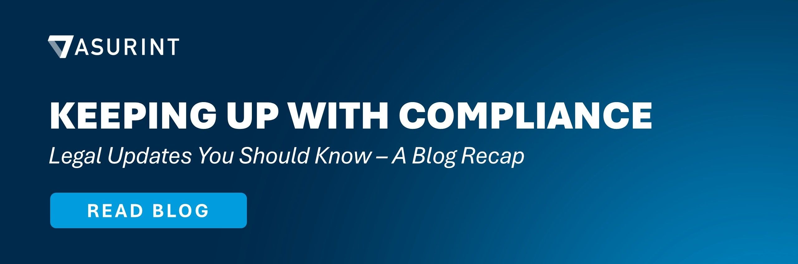 Keeping Up With Compliance Webinar Blog Recap