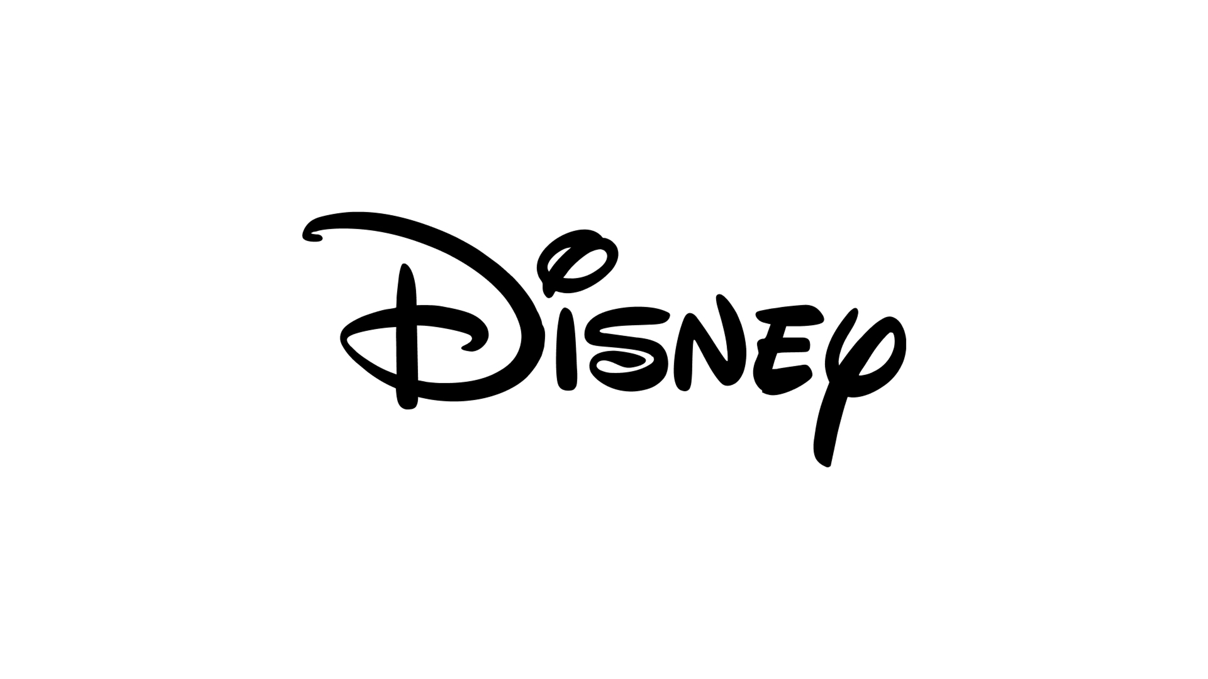 Disney logo in black script lettering