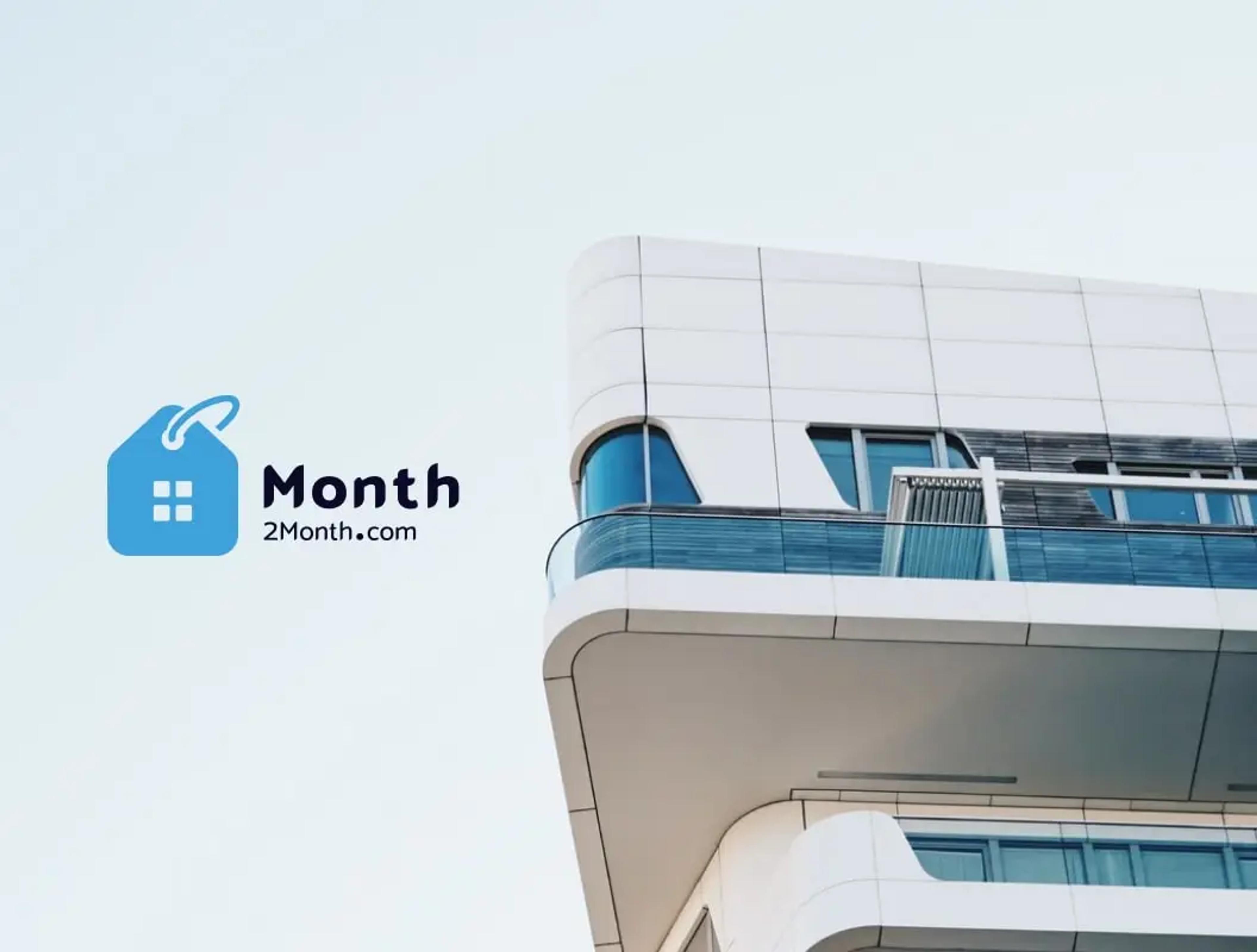 Month2Month real-estate brand — editorial cadence cue for monthly Webflow content updates.