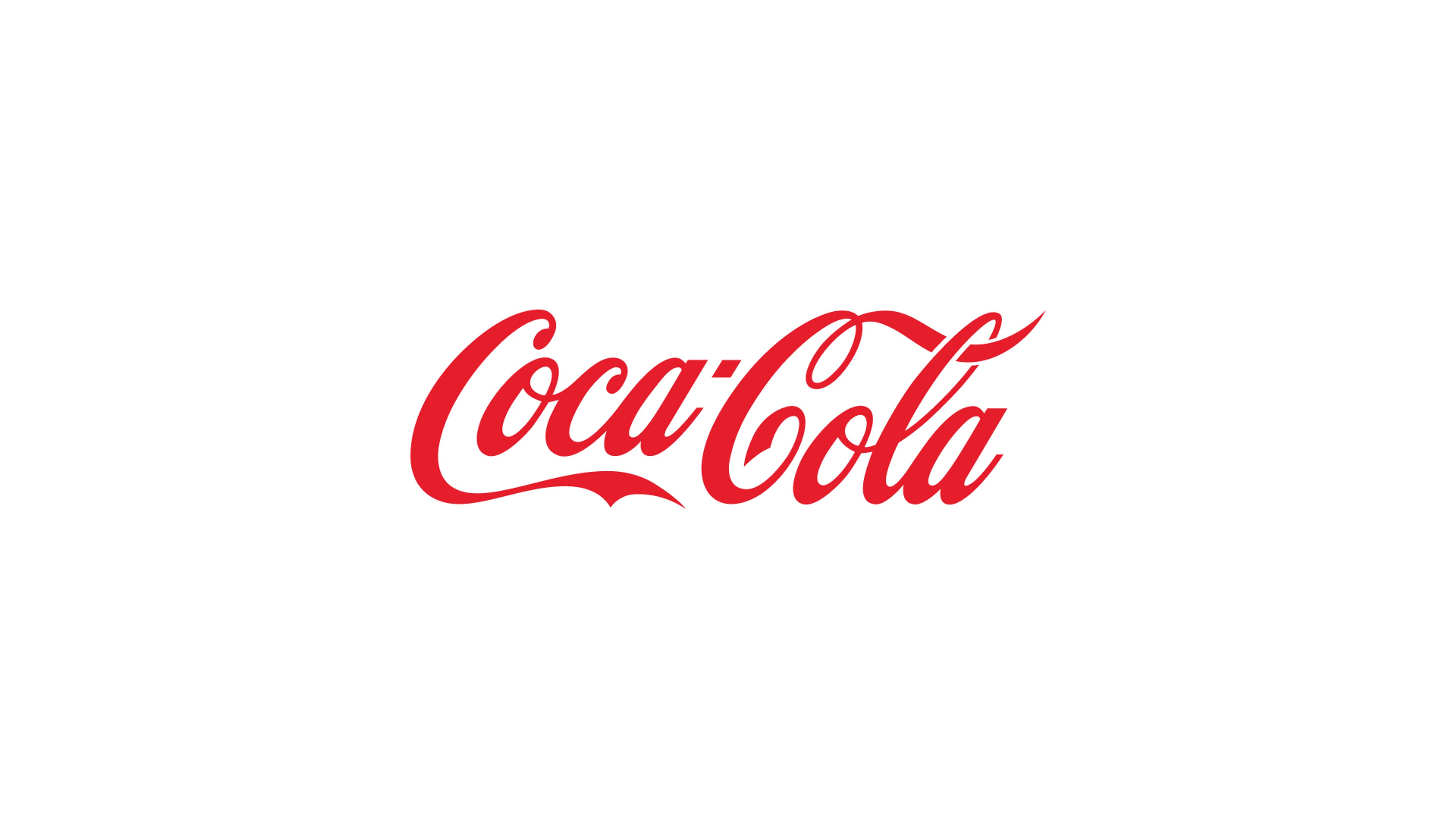 Coca-Cola logo in red flowing script