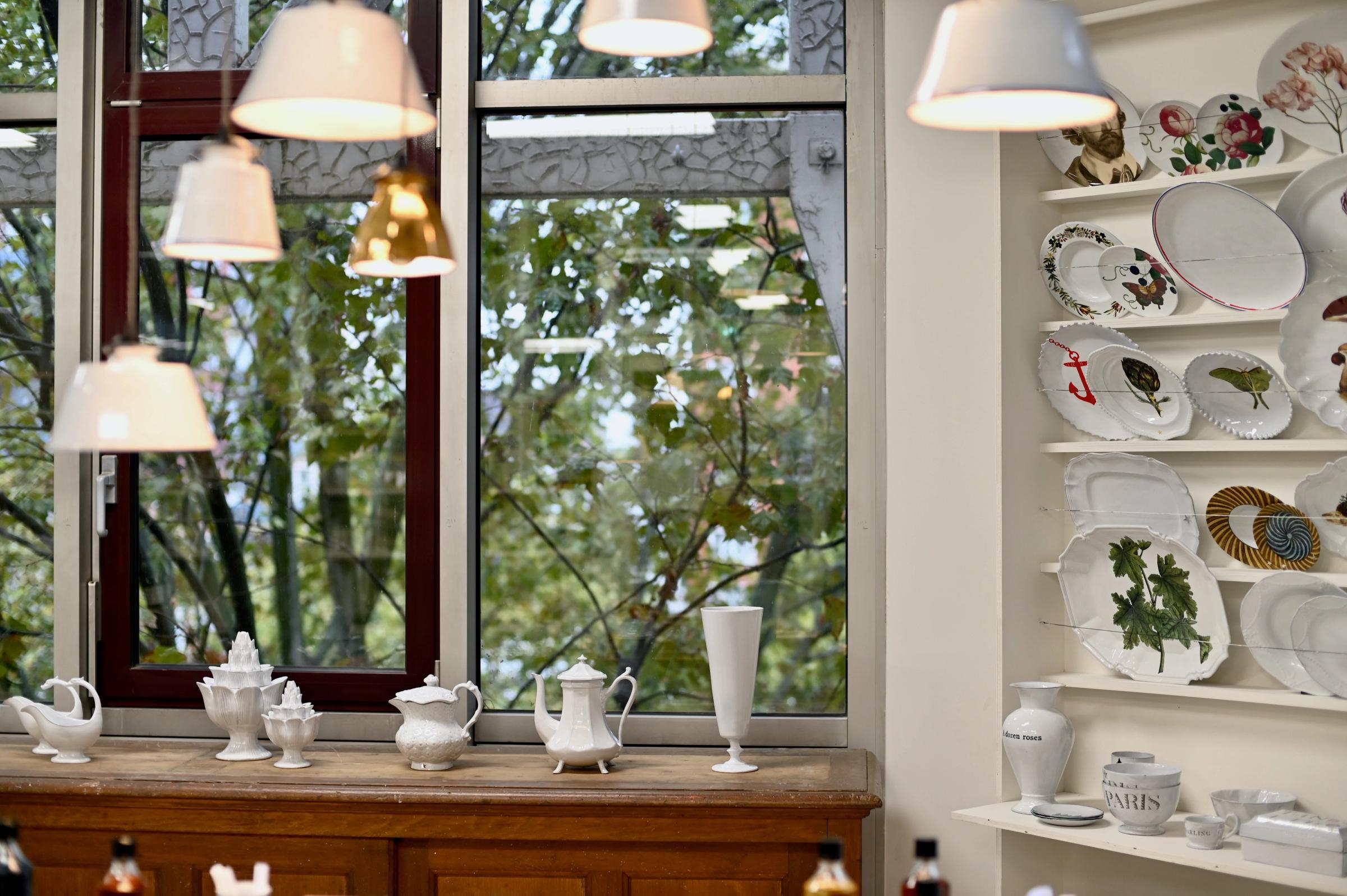 Astier de Villatte ceramics in natural light