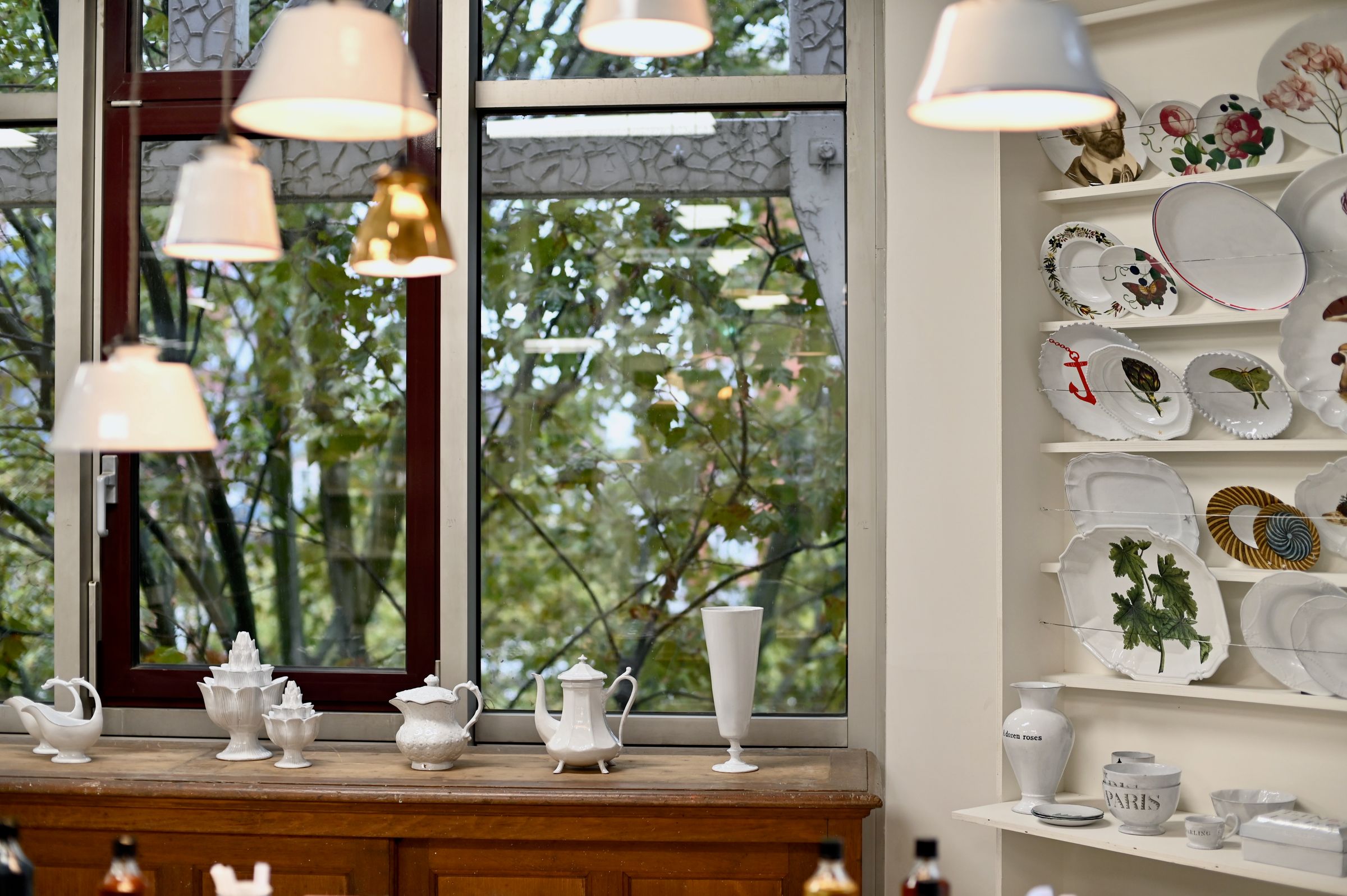 Astier de Villatte ceramics in natural light