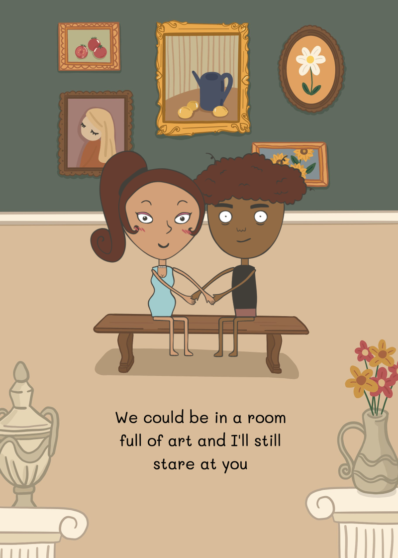 Dating in the museum 