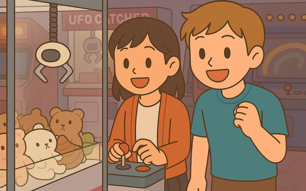 ゲームセンター に 行く