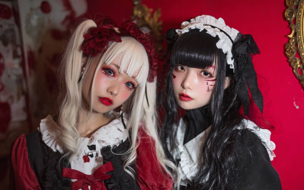 Japanese Halloween cosplayers