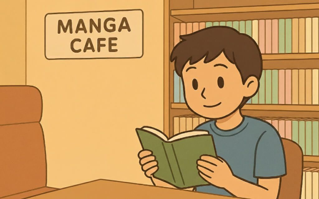 📚 マンガ カフェ Manga Cafes