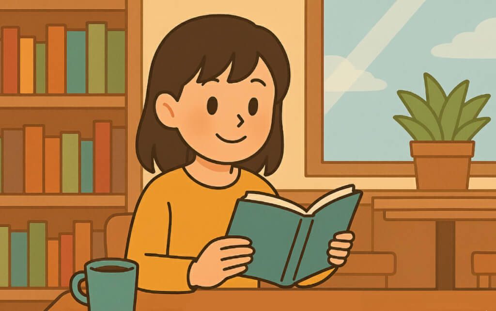 ほん を よむ  Reading Books