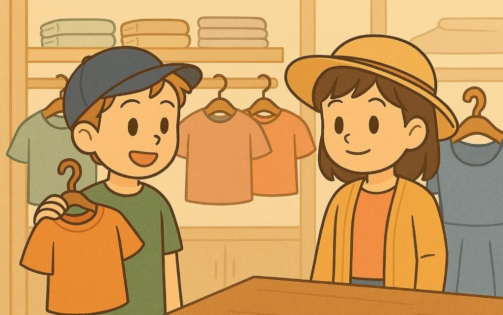 アレックス と ミナ の かいもの デート