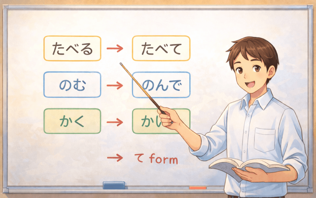 て Form Basics - Learn Japanese - Bento Japanese