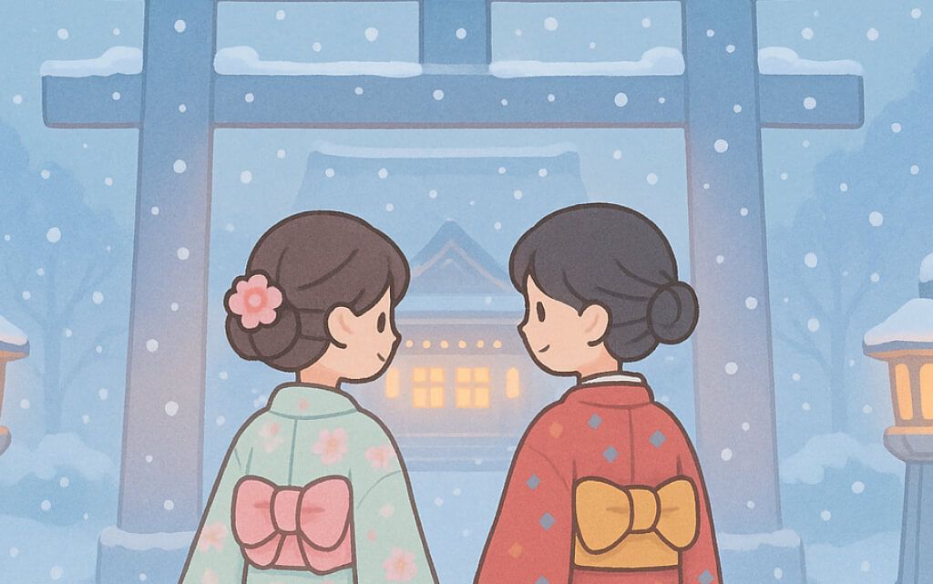 初詣 に 行く
