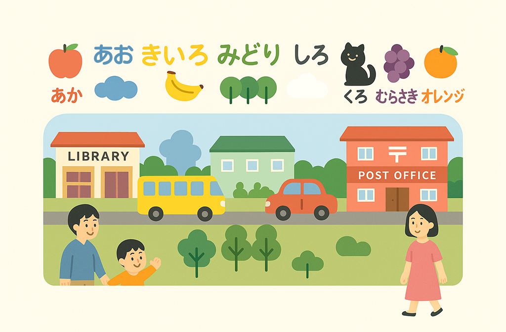 いろいろな いろ - Various Colors