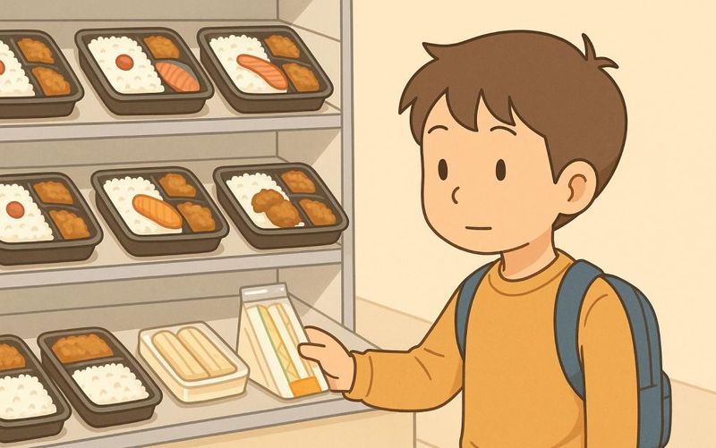 おべんとう を えらぶ