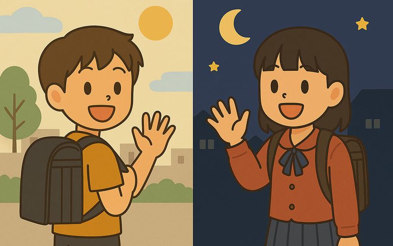 こんにちは、おはよう、こんばんは Greetings in Japanese