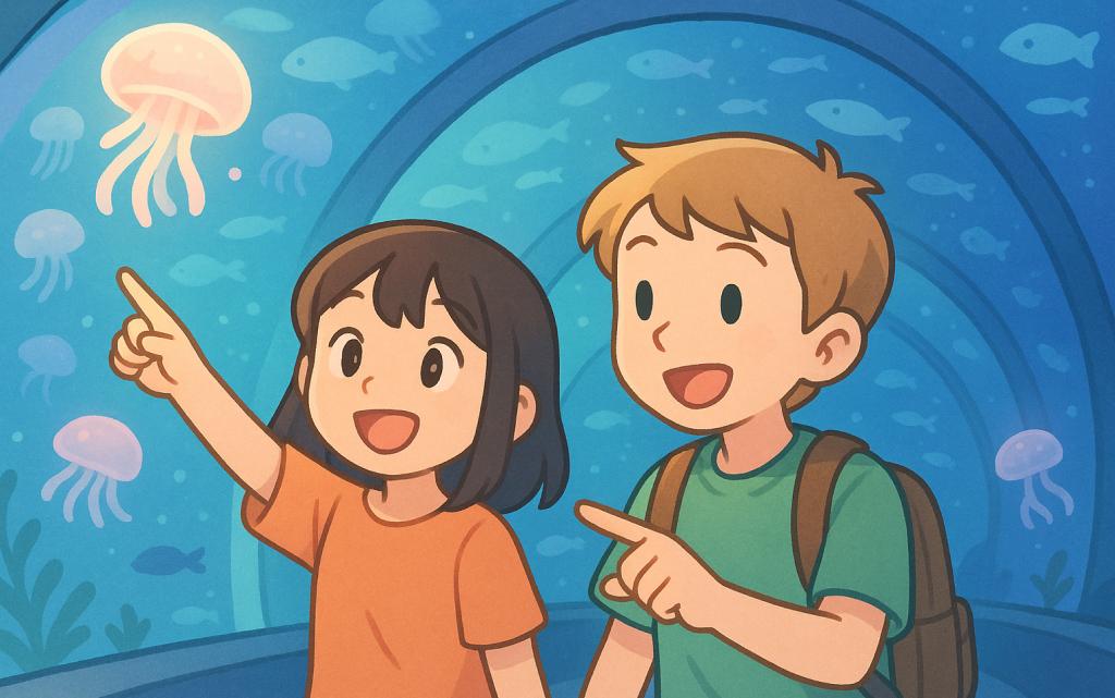 🐧 アレックス と ミナ：しながわ の すいぞくかん