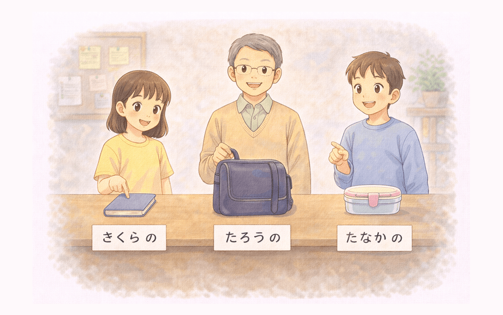 Showing Ownership with の - Learn Japanese - Bento Japanese