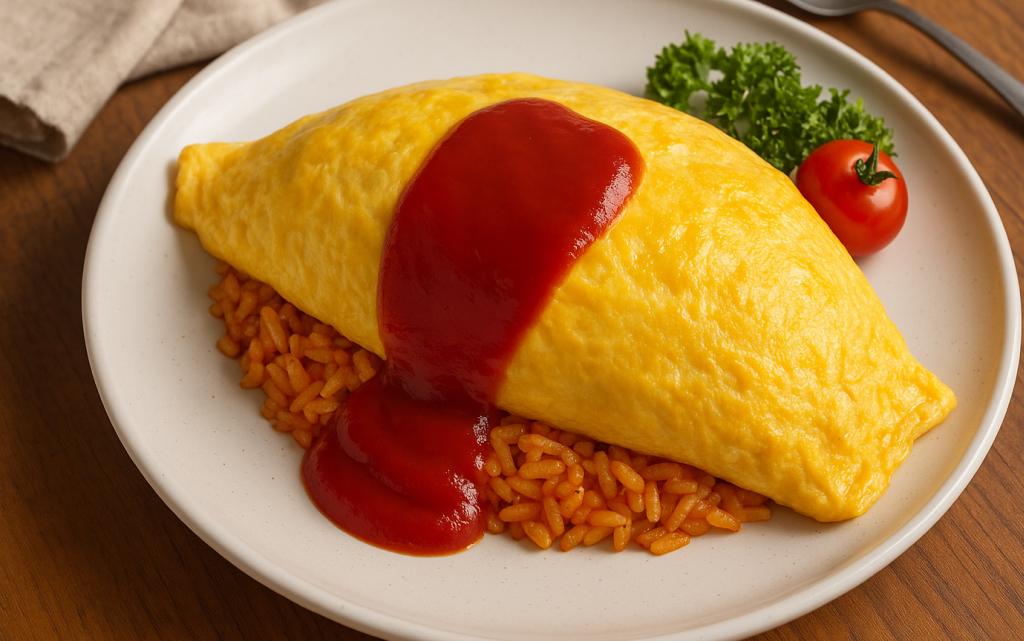 Japanese Omelette Rice
