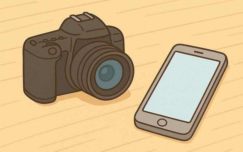 📸 デジカメ と スマホ Digital Camera vs. Smartphone