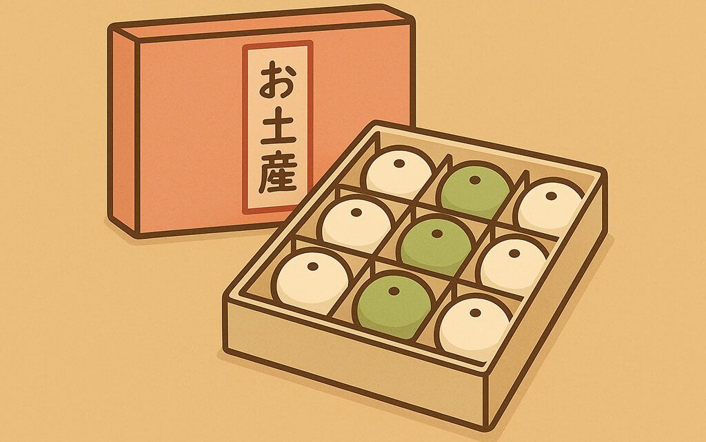 おみやげ を 買う