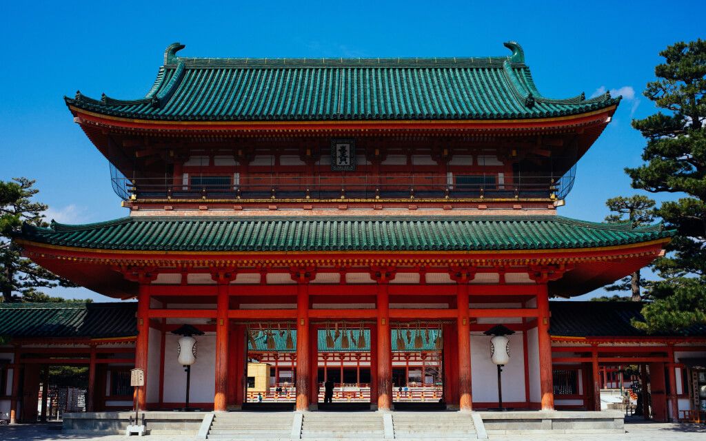 A temple in Japan