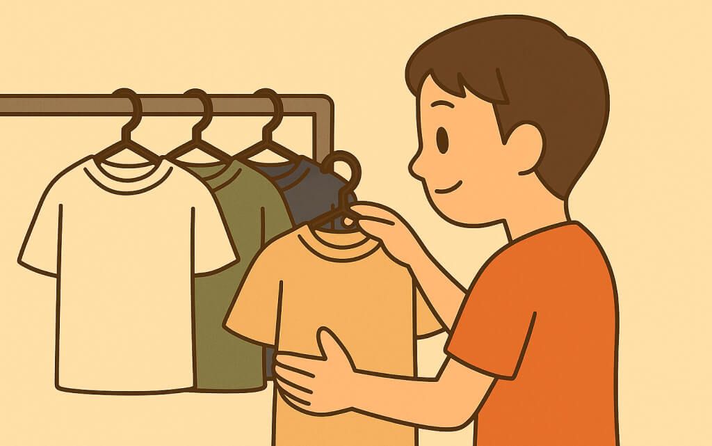 👕 ユニクロ で ふく を かう  Buying Clothes at Uniqlo