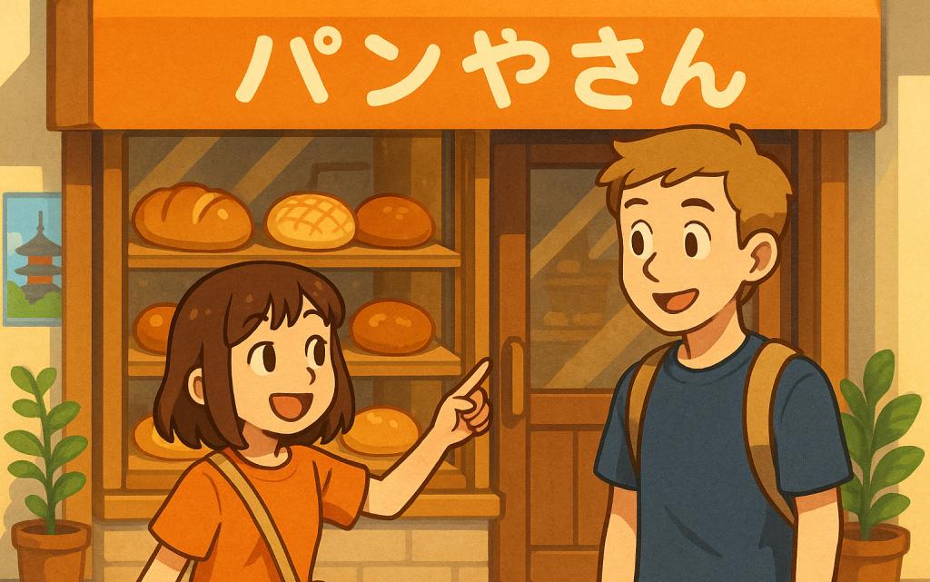 🥐 パン を かいます