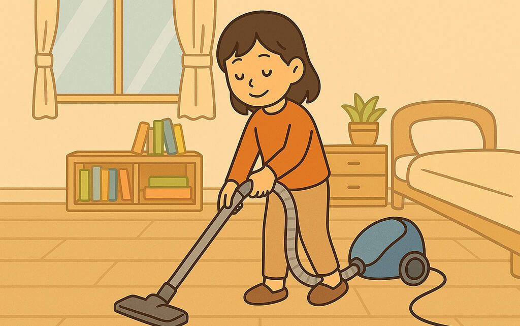 🧹 そうじ を します Cleaning Day