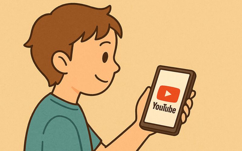 ▶️ ユーチューブ を みる Watching YouTube