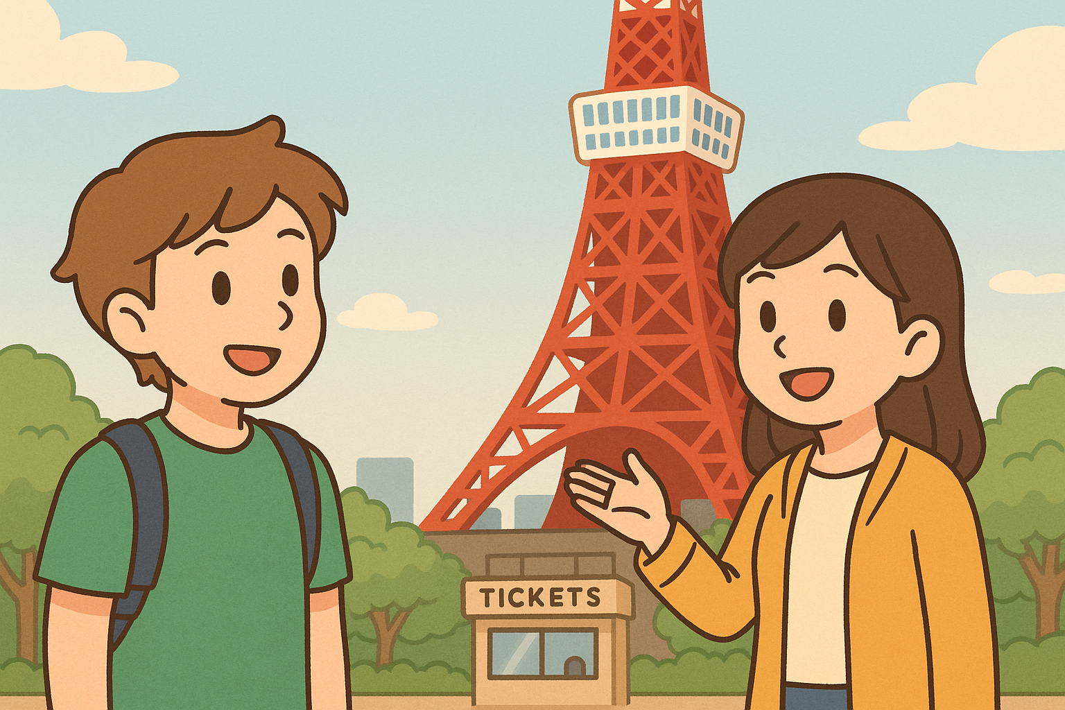 タワー に のぼる