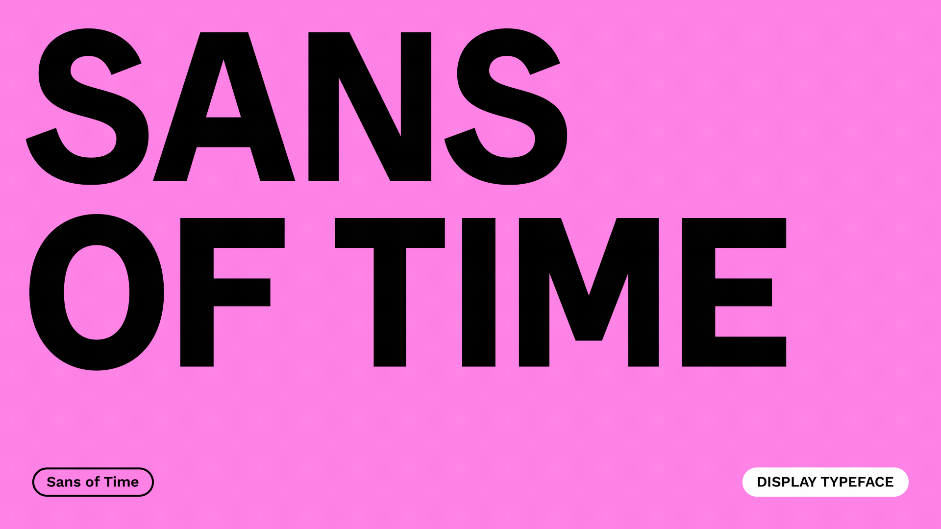 Time — typeface