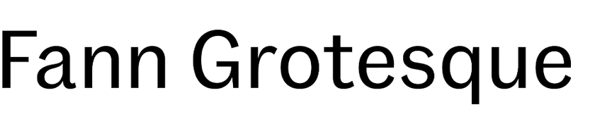 Fann Grotesque