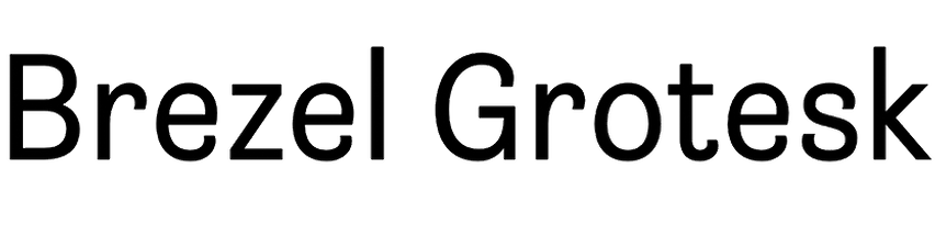 Brezel Grotesk