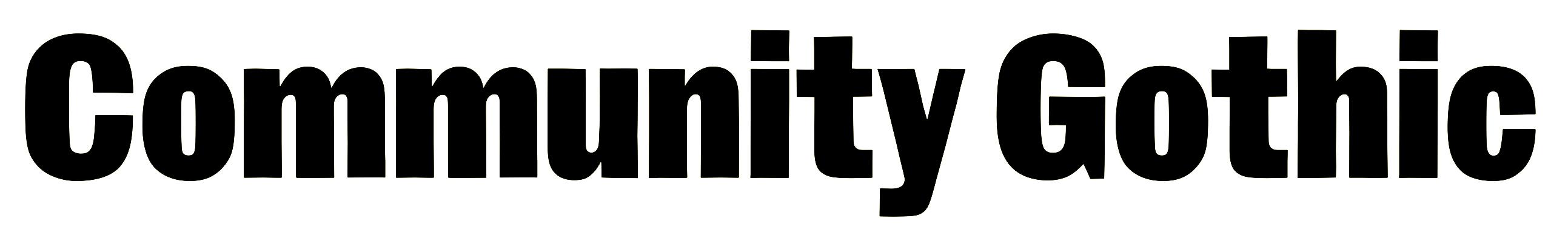 Community Gothic