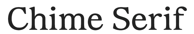 Chime Serif