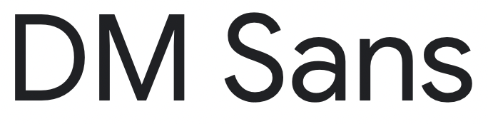 DM Sans