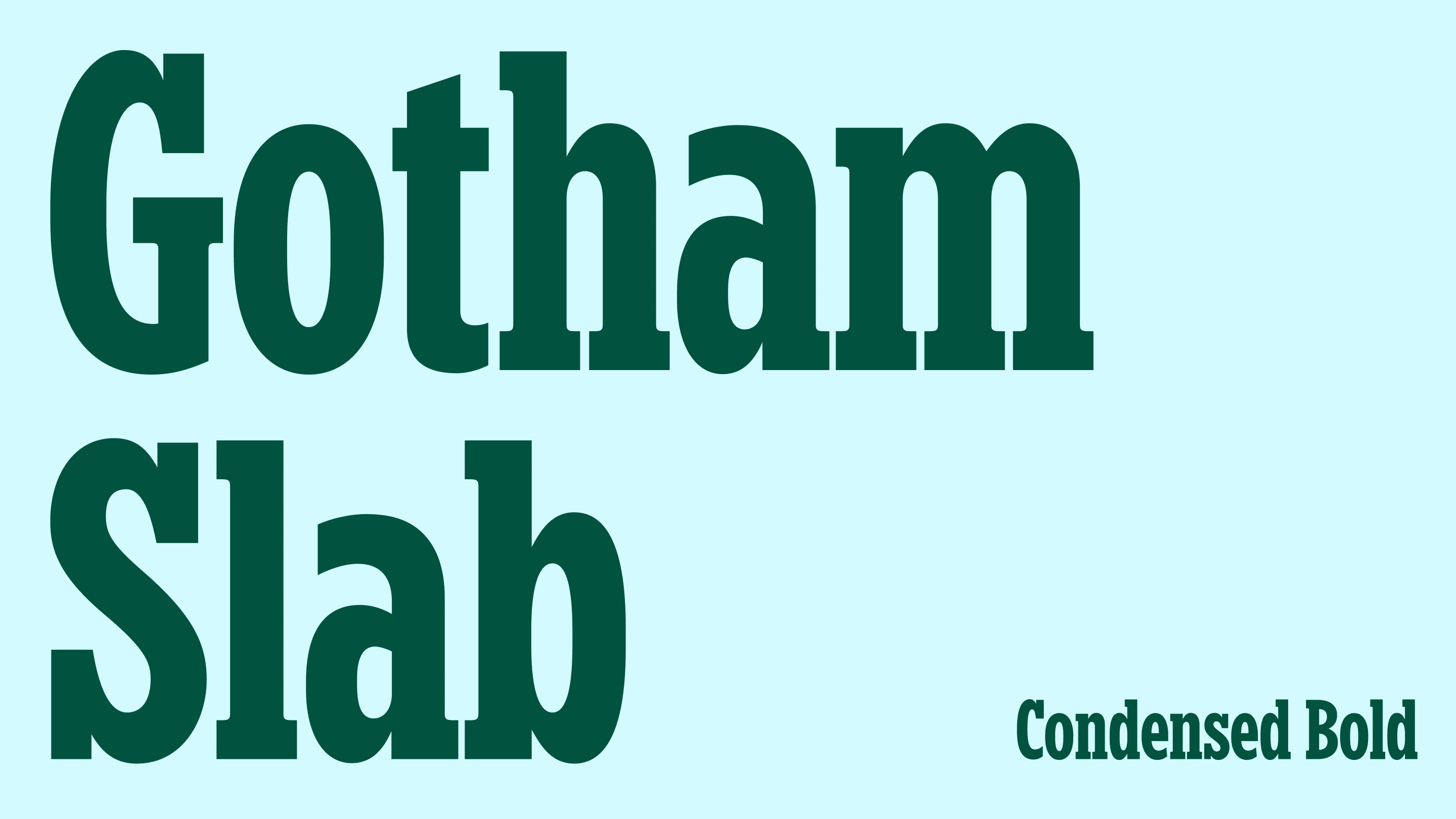 Obama Foundation — typeface