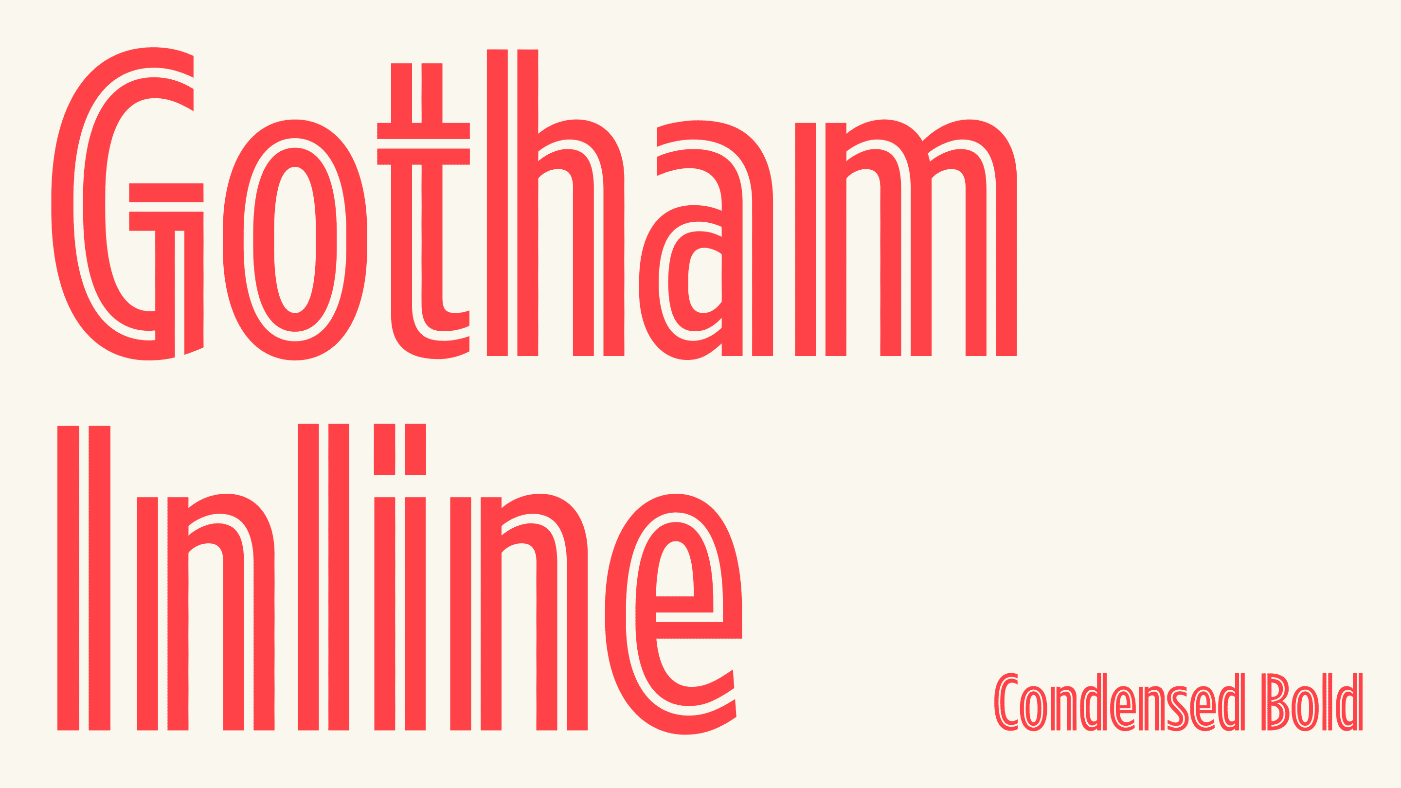 Obama Foundation — typeface