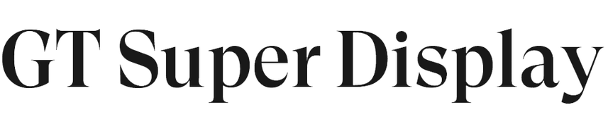 GT Super Display