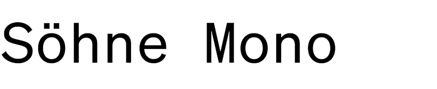 Söhne Mono